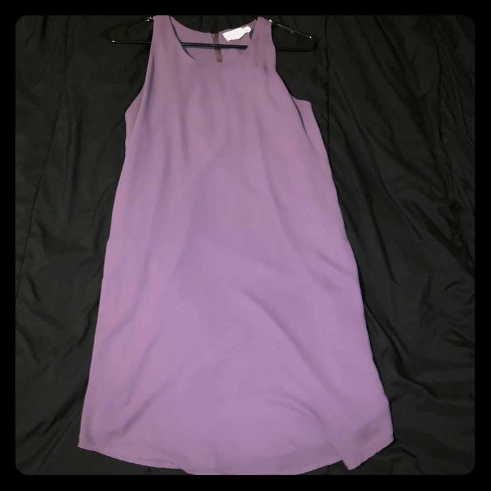 Purple dress